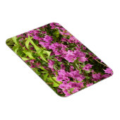 Tropisch Paarse Bougainvillea Floral Magneet (Rechterzijde)