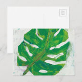 Tropisch | Palm Leaf Briefkaart (Voorkant / Achterkant)