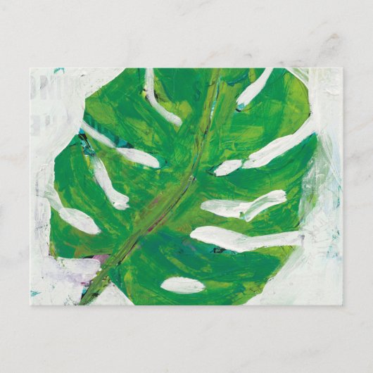 Tropisch | Palm Leaf Briefkaart (Voorkant)