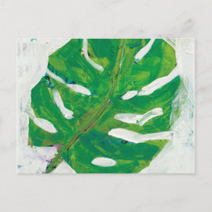 Tropisch Palm Leaf Briefkaart