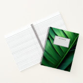 Tropisch palm Leaf Notitieboek (Binnen)