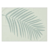 Tropisch palm Leaf Sage Green Tafelkleed (Voorkant (Horizontaal))