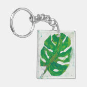 Tropisch | Palm Leaf Sleutelhanger (Voorkant Links)