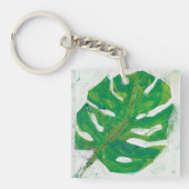 Tropisch | Palm Leaf Sleutelhanger (Voorkant)
