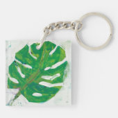Tropisch | Palm Leaf Sleutelhanger (Achterkant)