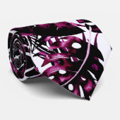 Tropisch palm Leaves Island Chic Nec Stropdas (Opgerold)