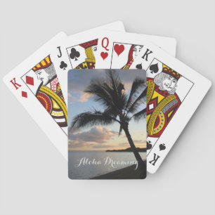 Tropisch palm Ocean Aloha Dreaming Speelkaarten