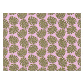 Tropisch Palm Roze Groen Tafelkleed (Voorkant (Horizontaal))