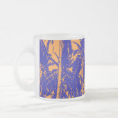 Tropisch palm Trees Silhouette Design Matglas Koffiemok (Links)