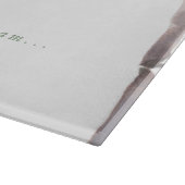 Tropisch palm Trekt Aangepast leven dromen Snijplank (Hoek)