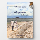 Tropisch palm voor bruinbruidbruinbruidjes voor br fotoplaat (voorkant)