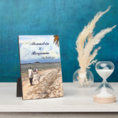 Tropisch palm voor bruinbruidbruinbruidjes voor br fotoplaat (Zijkant)