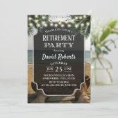 Tropisch palmbeteugelfeest kaart (Staand voorkant)