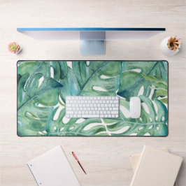 Tropisch palmblad groen Kantoor Decor Bureaumat