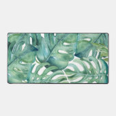 Tropisch palmblad groen Kantoor Decor Bureaumat (Voorkant)