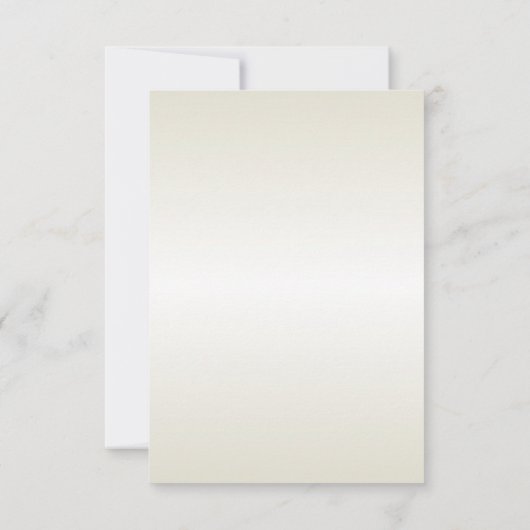 Tropisch palmblad zomerreceptie  kaart (Achterkant)