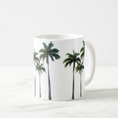 Tropisch - palmbomen - Klassieke witte Mok (Voorkant rechts)