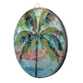 Tropisch | Palmboom Dartbord (Voorkant Rechts)