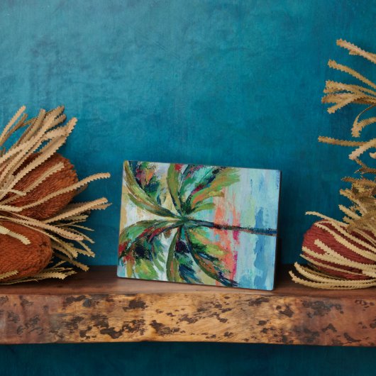 Tropisch | Palmboom Fotoplaat (Zijkant)