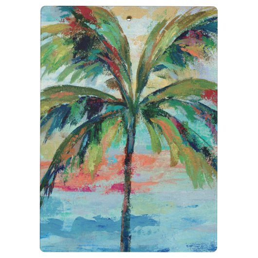 Tropisch | Palmboom Klembord (Achterkant)