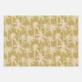 Tropisch palmboom  patroon inpakpapier vel (Voorkant 3)