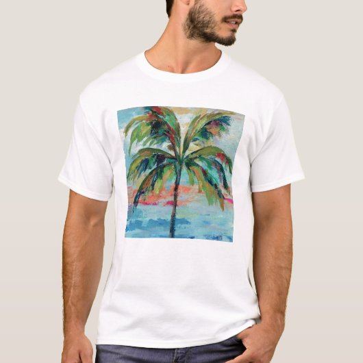 Tropisch | Palmboom T-shirt (Voorkant)
