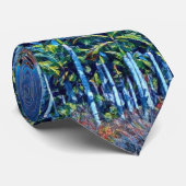 tropisch palmbos stropdas (Opgerold)