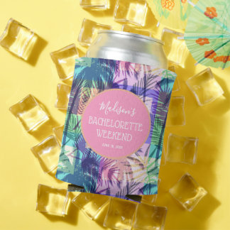 Tropisch Palmen Bachelorette Weekend Feestje Blikjeskoeler