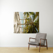 Tropisch palmenstrand wandkleed (In Situ (horizontaal))