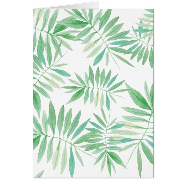 Tropisch palmfern storm (Voorkant)