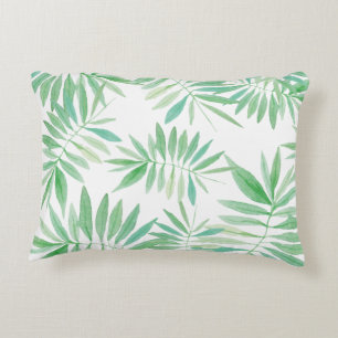 Tropisch palmfern storm decoratief kussen