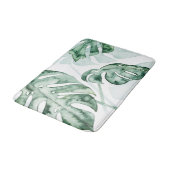 Tropisch palmgespleten lef badmat (Gekanteld)