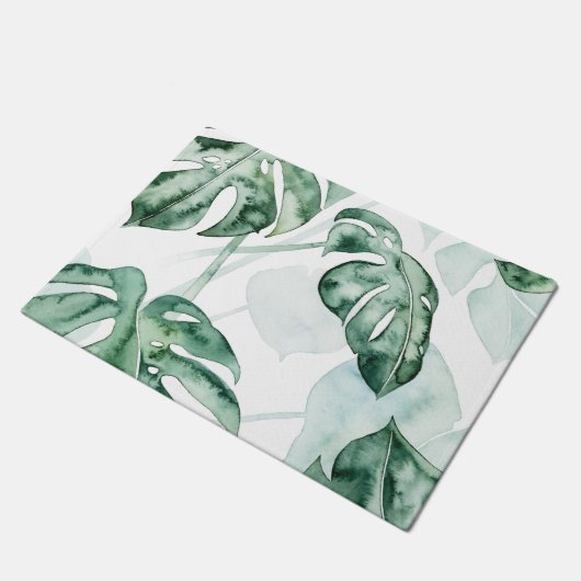 Tropisch palmgespleten lef deurmat (Schuin)