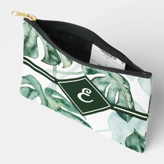 Tropisch palmgespleten lef etui (Open)