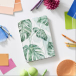 Tropisch palmgespleten lef iPad pro cover<br><div class="desc">"Splitst Leaf II" door Grace Popp. Met een gedempt palet tropische groen.</div>