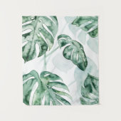 Tropisch palmgespleten lef wandkleed (Voorkant)