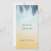 Tropisch palmgordel met uitsteeksels (Achterkant)