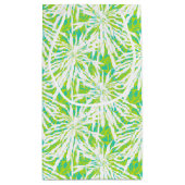 Tropisch palmlederen patroon klein cadeauzakje (Achterkant)