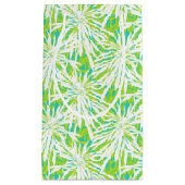 Tropisch palmlederen patroon klein cadeauzakje (Voorkant)
