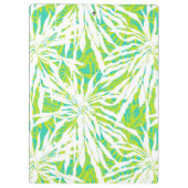 Tropisch palmlederen patroon klembord (Achterkant)