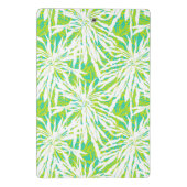 Tropisch palmlederen patroon mini klembord (Achterkant)