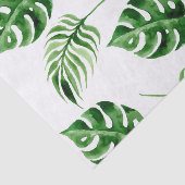 Tropisch palmlef-bestemmingshuwelijk tissuepapier (Detail)