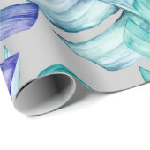 Tropisch palmleurenpatroon cadeaupapier (Rol Hoek)