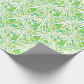 Tropisch palmleurenpatroon cadeaupapier (Hoek)