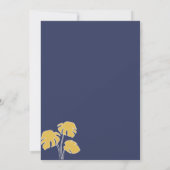 Tropisch palmpalm kaart (Achterkant)