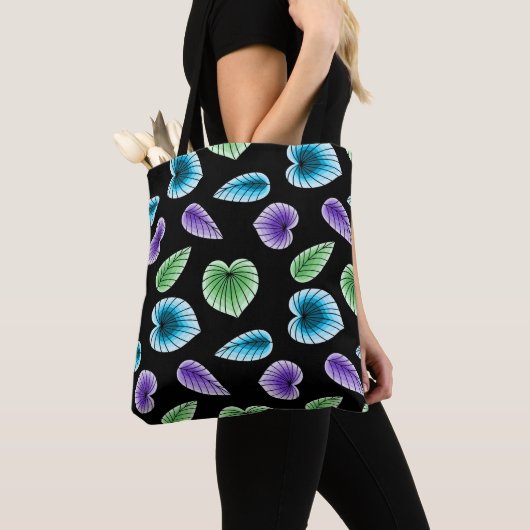Tropisch palmTas Tote Bag (Dichtbij)