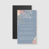 Tropisch Pampas Gras Terracotta Bruiloft (Voorkant / Achterkant)