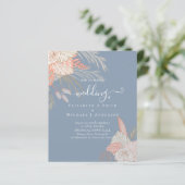 Tropisch Pampas Gras Terracotta Bruiloft (Staand voorkant)