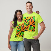 tropisch papaya paradijs t-shirt (Unisex)
