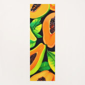 tropisch papaya paradijs yogamat (Voorkant)